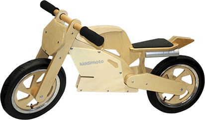 Bicicletă de echilibru din lemn - Kurve Fleur Kiddimoto