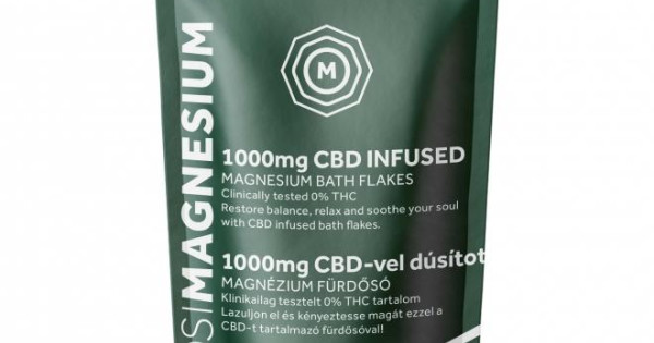 Fulgi De Baie Cu Magneziu Infuzati Cu Cbd Osimagnesium 1000 Grame