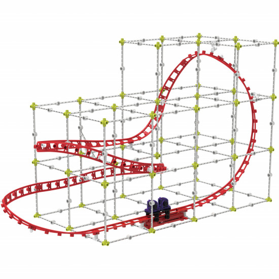 Kit STEM Thames & Kosmos Inginerie pentru roller coaster Kit STEM Thames & Kosmos Inginerie pentru roller coaster
