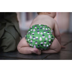 Scutec textil cu buzunar Baba+Boo Acorns - mărime unică pentru bebeluși, de la naștere la oliță Scutec textil cu buzunar Baba+Boo Acorns - mărime unică pentru bebeluși, de la naștere la oliță