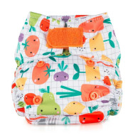 Scutec textil pentru nou-născuți Baba+Boo Fruit and Veg Scutec textil pentru nou-născuți Baba+Boo Fruit and Veg
