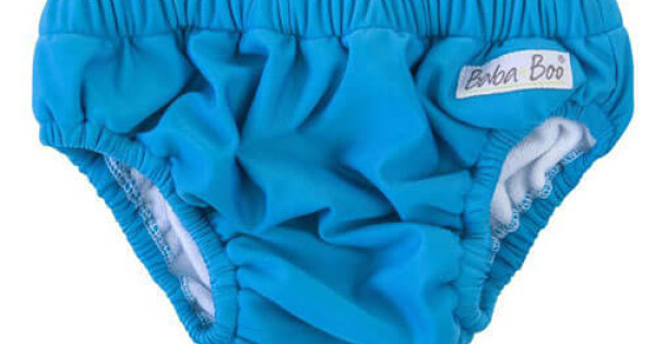 Slip Pentru Bebelusi Scutec Refolosibil Pentru Inot Baba Boo Blue