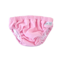 Slip pentru bebeluși - scutec refolosibil pentru înot Baba+Boo Pink (roz)