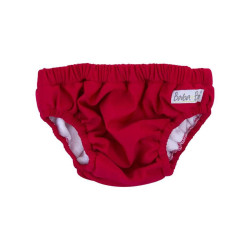 Slip pentru bebeluși - scutec refolosibil pentru înot Baba+Boo Red (roșu)