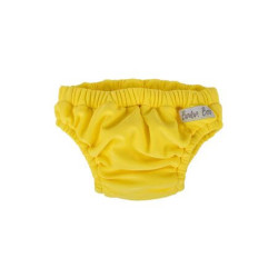 Slip pentru bebeluși - scutec refolosibil pentru înot Baba+Boo Yellow (galben)