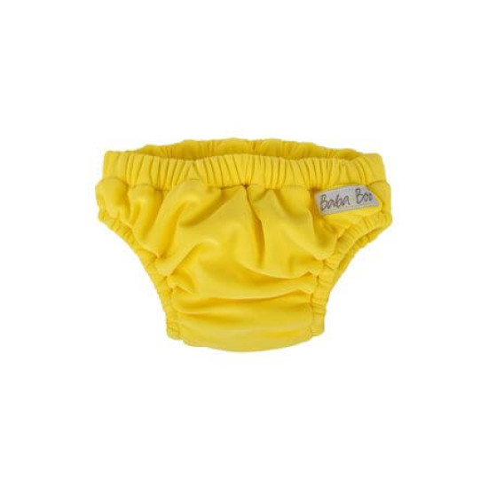 Slip pentru bebeluși - scutec refolosibil pentru înot Baba+Boo Yellow (galben)