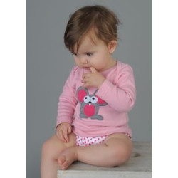 Tricou cu mânecă lungă din bumbac organic imprimat Baba+Boo Margot Mouse Tricou cu mânecă lungă din bumbac organic imprimat Baba+Boo Margot Mouse