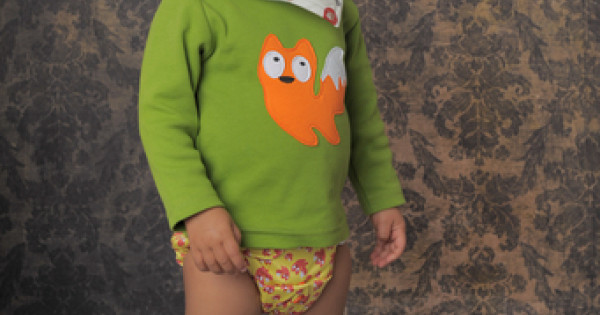 Tricou Maneca Lunga Bumbac Organic Baba Boo Fox