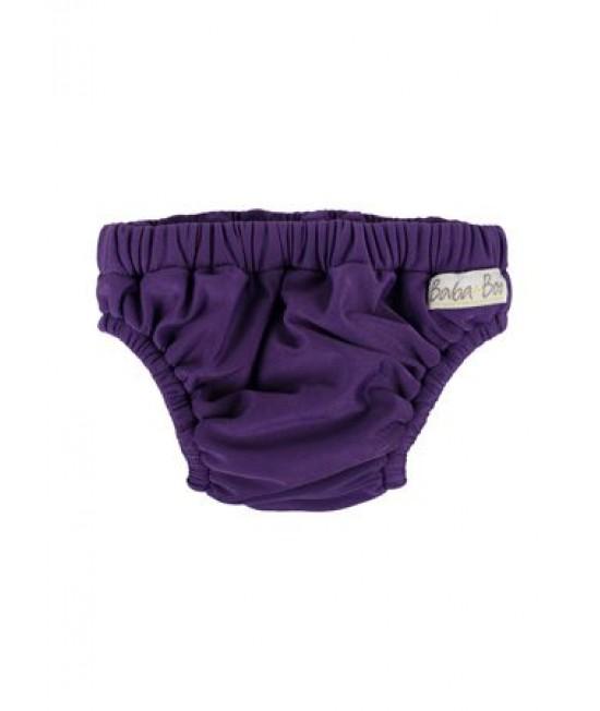 Slip pentru bebeluși - scutec refolosibil pentru înot Baba+Boo Purple (mov)
