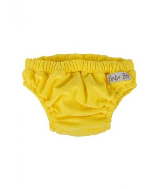 Slip pentru bebeluși - scutec refolosibil pentru înot Baba+Boo Yellow (galben)