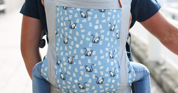 Marsupiu Ergonomic Pentru Copii Mari Beco Toddler Lemur Marine