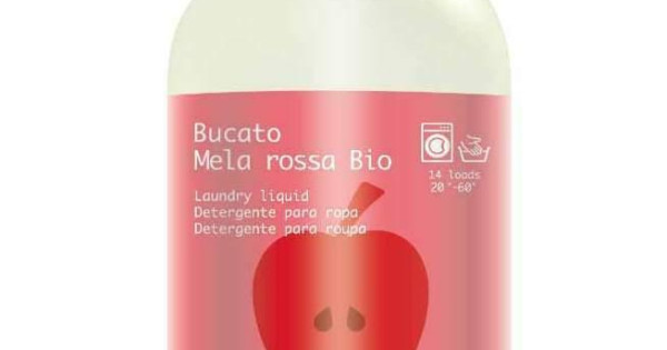 Detergent Ecologic Lichid Pentru Rufe Albe Si Colorate Biolu Cu Mere Rosii