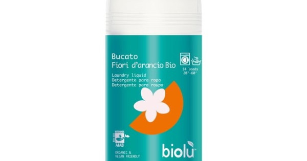 Detergent Ecologic Lichid Pentru Rufe Albe Colorate Biolu Portocale