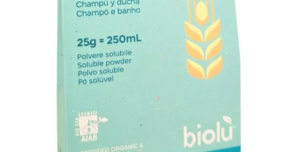 Gel De Dus Sampon Sensitive Biolu Pudra Bio Eco Refill 25g