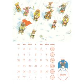 Calendar 2022 Familia Șoricel - Kazuo Iwamura