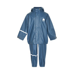 Set de ploaie și vânt CeLaVi jachetă+pantaloni/salopetă impermeabile albastre Ice Blue