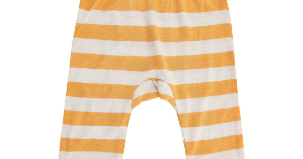 Pantaloni Harem Stil Salvari Bambus Lana Merino Celavi Mineral Yellow