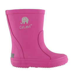 Cizme CeLaVi roz din cauciuc natural pentru copii - Real Pink Cizme CeLaVi roz din cauciuc natural pentru copii - Real Pink