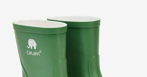 Cizme Celavi Din Cauciuc Natural Pentru Copii Verzi Elm Green