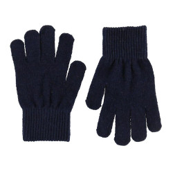 Mănuși tricotate din lână Merino CeLaVi Dark Navy Mănuși tricotate din lână Merino CeLaVi Dark Navy