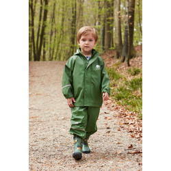 Set de ploaie și vânt CeLaVi jachetă+pantaloni/salopetă impermeabile - Elm Green Set de ploaie și vânt CeLaVi jachetă+pantaloni/salopetă impermeabile - Elm Green