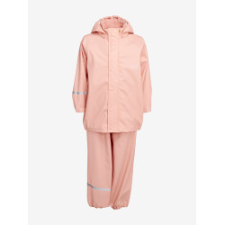 Set de ploaie și vânt CeLaVi jachetă+pantaloni/salopetă impermeabile - Peach Set de ploaie și vânt CeLaVi jachetă+pantaloni/salopetă impermeabile - Peach