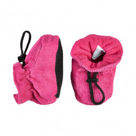 Botoșei CeLaVi roz, călduroşi, cu elastic reglabil la gleznă, pentru copii