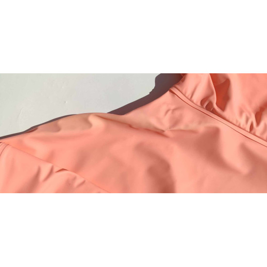 Set de ploaie și vânt CeLaVi jachetă+pantaloni/salopetă impermeabile - Peach Set de ploaie și vânt CeLaVi jachetă+pantaloni/salopetă impermeabile - Peach