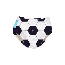 Scutec refolosibil de înot Charlie Banana - chiloți de antrenament pentru oliță - 2 în 1 - Soccer