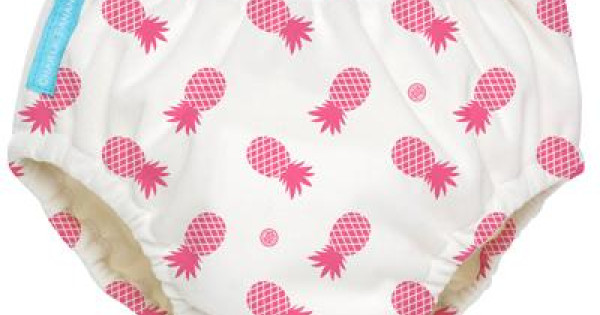 Scutec Refolosibil De Inot Charlie Banana Hot Pineapple Cu Interior De Tencel