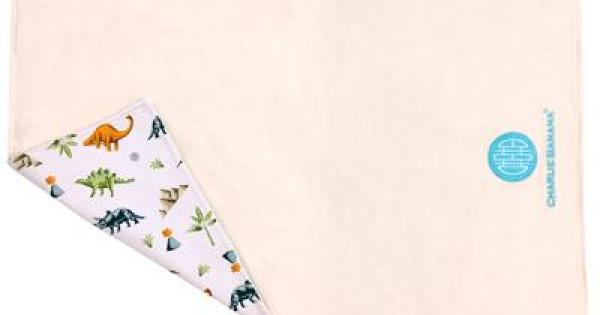 Saltea Din Bumbac Organic Pentru Schimbarea Scutecului Charlie Banana Dinosaurs
