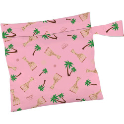 Gentuță impermeabilă - wet bag Charlie Banana Sophie Coco Pink Gentuță impermeabilă - wet bag Charlie Banana Sophie Coco Pink