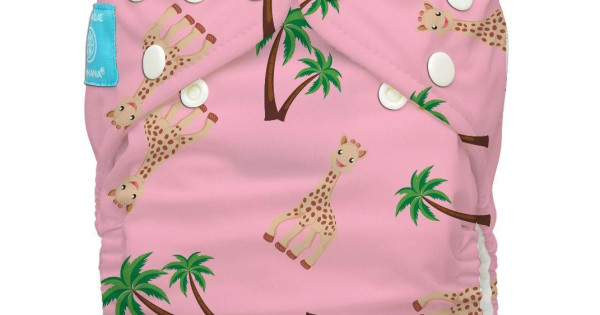 Scutec Textil Charlie Banana Coco Pink Sophie La Girafe Organic