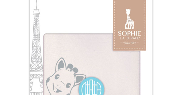 Servetele Bumbac Organic Charlie Banana Sophie La Girafe Grey