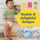 Scutec textil Charlie Banana „Banana Fiesta” mărime unică Scutec textil Charlie Banana „Banana Fiesta” mărime unică