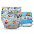 Set de 5 scutece textile Charlie Banana „Marvelous Adventures” mărime unică