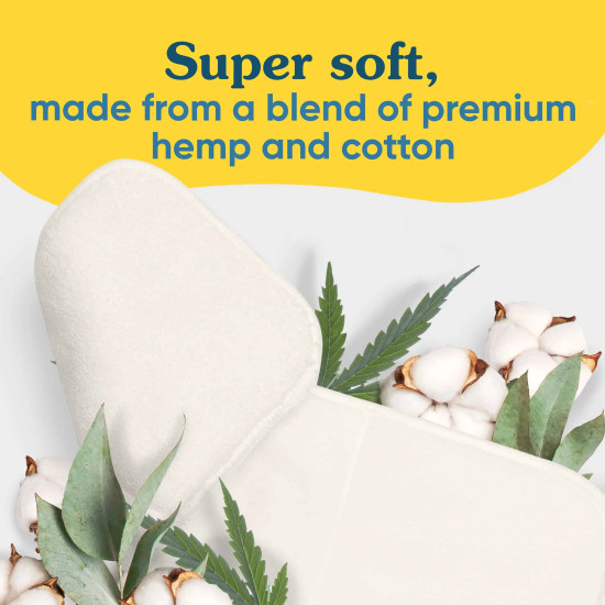 Inserturi (absorbante) Charlie Banana din cânepă pentru scutece refolosibile – 3 bucăți Inserturi (absorbante) Charlie Banana din cânepă pentru scutece refolosibile – 3 bucăți