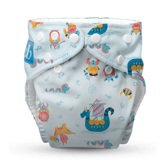Set de 5 scutece textile Charlie Banana „Marvelous Adventures” mărime unică Set de 5 scutece textile Charlie Banana „Marvelous Adventures” mărime unică