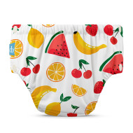 Scutec refolosibil de înot Charlie Banana „Banana Fiesta” cu interior de Tencel, capse laterale și protecție UV UPF 50+ Scutec refolosibil de înot Charlie Banana „Banana Fiesta” cu interior de Tencel, capse laterale și protecție UV UPF 50+