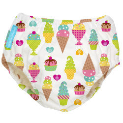 Scutec refolosibil de înot Charlie Banana cu interior de Tencel - model Gelato