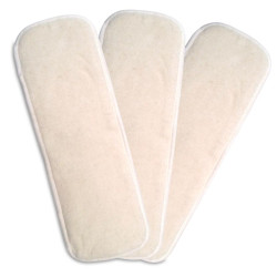 Inserturi (absorbante) din cânepă Charlie Banana pentru scutece refolosibile - 3 buc. Small