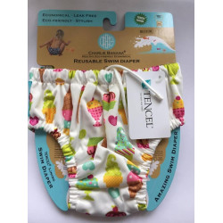 Scutec refolosibil de înot Charlie Banana cu interior de Tencel - model Gelato
