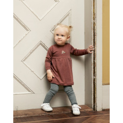 Rochie vișinie din lână Merinos organică Dilling Underwear pentru bebeluși Rochie vișinie din lână Merinos organică Dilling Underwear pentru bebeluși
