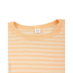 Tricou portocaliu din lână Merinos organică și mătase Dilling Underwear pentru copii Tricou portocaliu din lână Merinos organică și mătase Dilling Underwear pentru copii