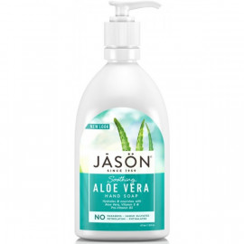 Săpun lichid JASON regenerant cu aloe vera - pentru față și mâini