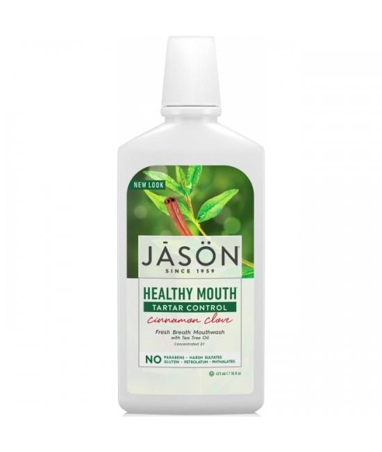 Apă de gură BIO Jason Healthy Mouth - pentru gingii iritate - 473ml