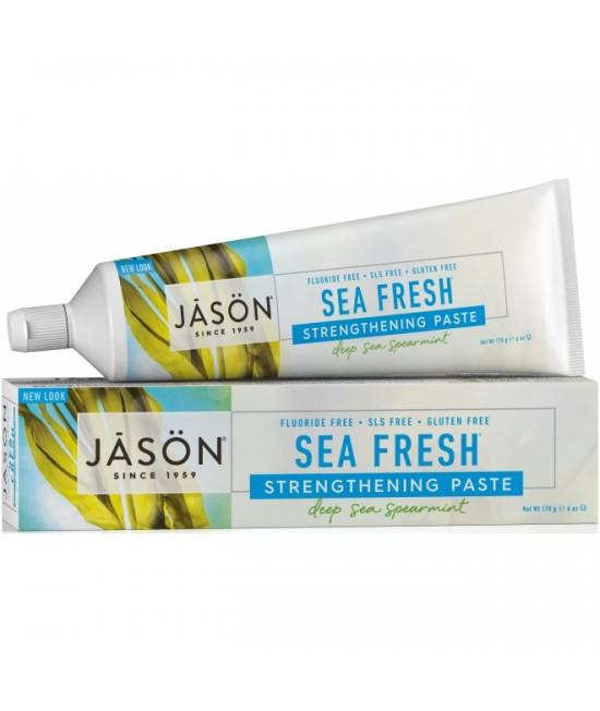 Pastă de dinți naturală Jason Sea Fresh pentru întărirea dinților