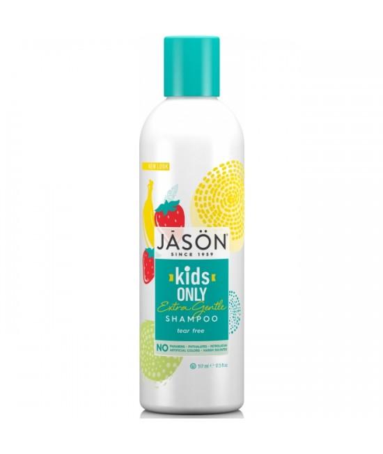 Șampon BIO Jason cu banane și căpșuni pentru copii - fără lacrimi - 517 grame
