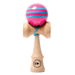 Kendama Play Pro II - Triple Stripes - Pink Lagoon