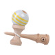 Kendama Play Pro - Grey / Yellow striped Kendama Play Pro - Grey / Yellow striped
